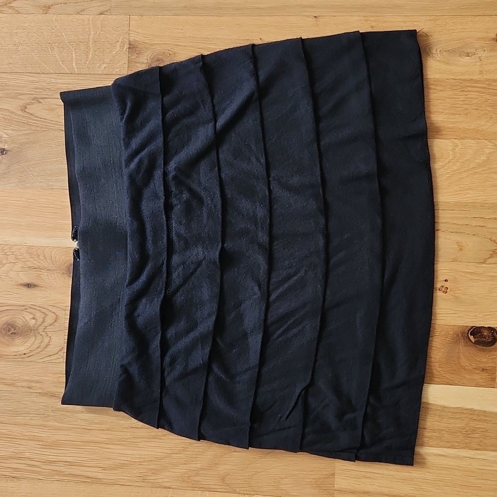 Express Bandage Mini Skirt with Elastic Waist